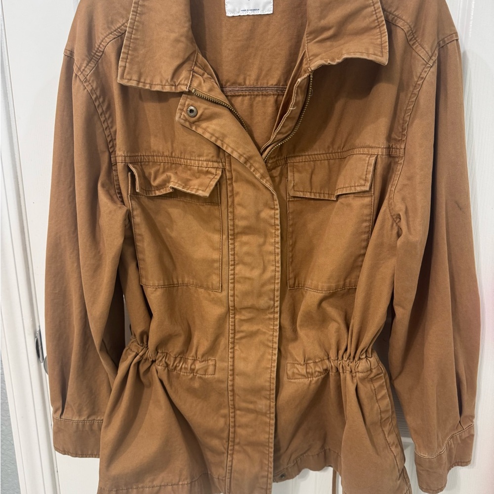 Old Navy Women's Brown Utility Jacket